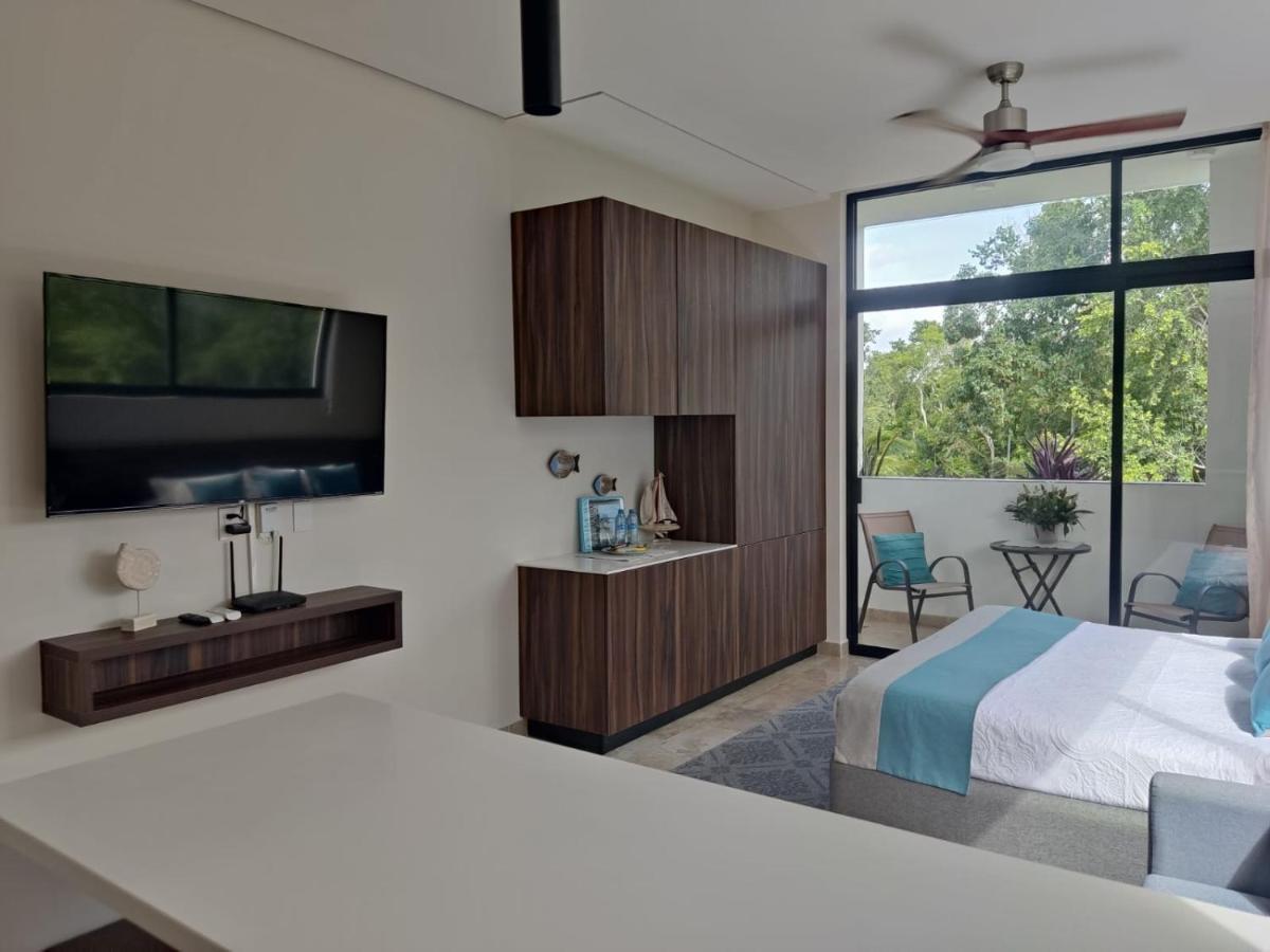 Nuevo Estudio Con Terraza Totalmente Equipado Tulum Aldea Zama Екстериор снимка