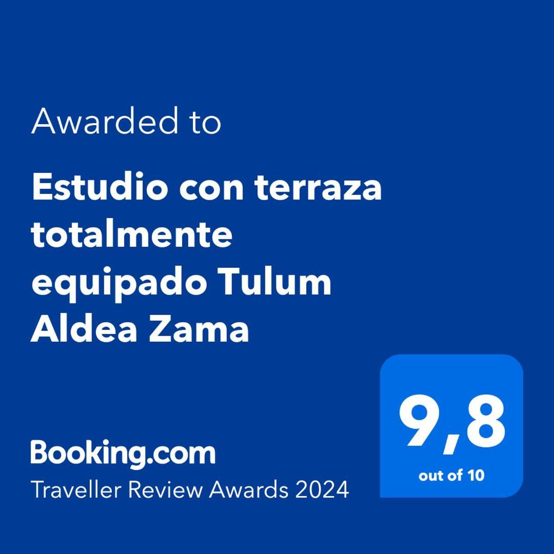 Nuevo Estudio Con Terraza Totalmente Equipado Tulum Aldea Zama Екстериор снимка